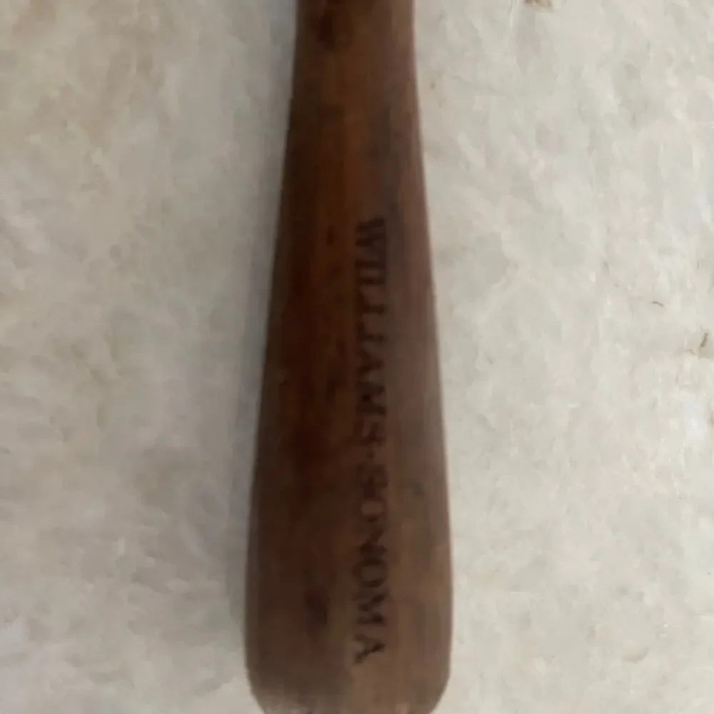 Vintage Williams Sonoma walnut handled grater